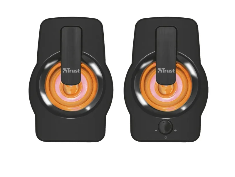 Boxe 2.0 Trust Gemi RGB Black / 12W / 3,5 AUX / USB power 5