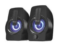 Boxe 2.0 Trust Gemi RGB Black / 12W / 3,5 AUX / USB power