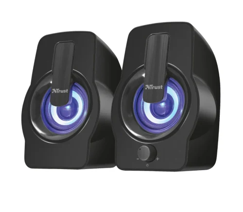 Boxe 2.0 Trust Gemi RGB Black / 12W / 3,5 AUX / USB power