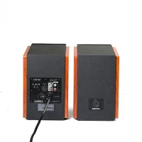 Boxe Edifier R1700BTs Brown / 66W RMS /  Bluetooth 5.0 with Qualcomm aptX / Audio in: 2x RCA / optical / coaxial / AUX / remote control / wooden / (4”+3/4') 2