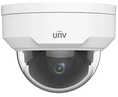 UNV IPC324LR3-VSPF28-D, Easy DOME 4Mp, 1/3” CMOS, Fixed lens 2.8mm, IR up to 30m, ICR, 2592x1520:20fps, Ultra 265/H.264/MJPEG, Triple stream, DWDR, IP67&IK10, HLC, car-grade LED, 2-Axis, DC12V/PoE