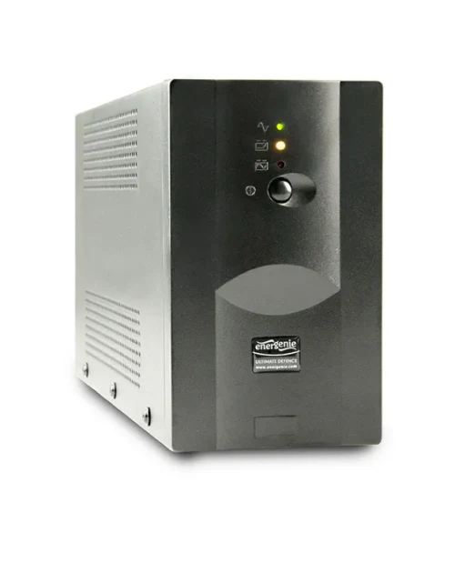Gembird Power Cube UPS-PC-652A, 650VA / 390W, UPS with AVR,  2x C13 output, without power extension cable