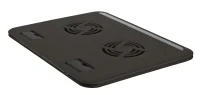 Trust  Cyclone, Notebook Cooling Pad up to 16”, 2 silent cooling fans, 8 step height-adjustable, Black 4