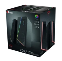 Boxe Gaming 2.0 Trust GXT 609 Zoxa, Black / 12W / 3,5 AUX / USB power 6