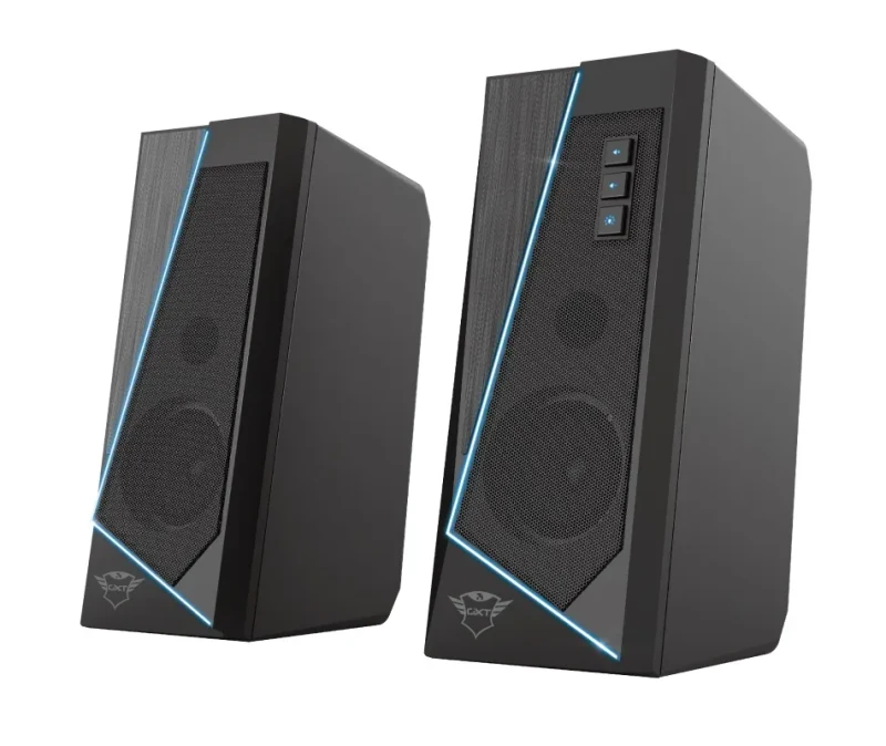 Boxe Gaming 2.0 Trust GXT 609 Zoxa, Black / 12W / 3,5 AUX / USB power 2