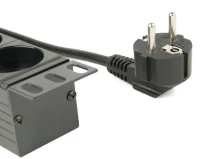 Gembird EG-PDU-014, Power distribution unit (PDU), 8 Schuko sockets, 1U, 16A, 3 m cable 2