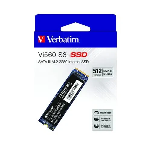 M.2 SATA SSD Verbatim Vi560 S3 512GB 2