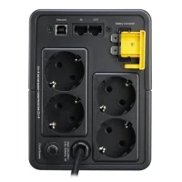 APC Back-UPS BX750MI-GR, 750VA/410W, AVR, 4 x CEE 7/7 Schuko (all 4 Battery Backup + Surge Protected), LED indicators 4