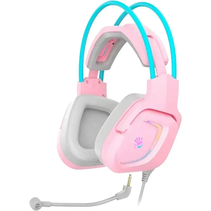 Gaming Headsets Bloody G575, USB, Pink 4