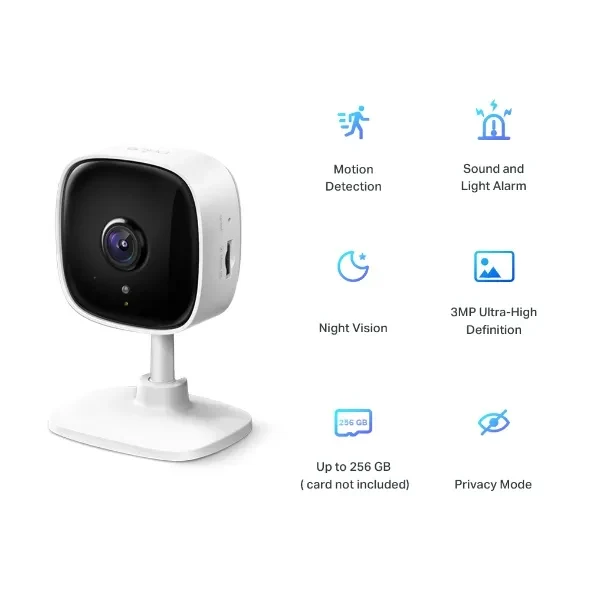 Smart Camera TP-LINK Tapo C110, White 2