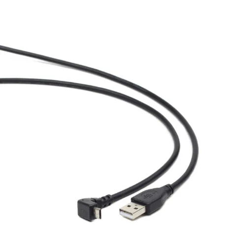 Cable Micro-USB, CCP-mUSB2-AMBM90-6, Angled Male A plug to male Micro-B plug USB 2.0 cable, 1.8 m