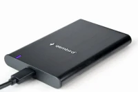 Gembird EE2-U3S-6, USB 3.1 2.5'' enclosure with USB Type-C port, brushed aluminum, Black 4