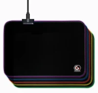 Gembird Mouse pad MP-GAMELED-M, Gaming mouse pad with LED light effect, M-size
