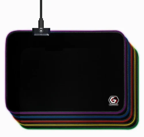 Gembird Mouse pad MP-GAMELED-M, Gaming mouse pad with LED light effect, M-size