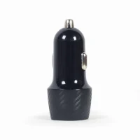 USB Car Charger - TA-U2QC3-CAR-02, 2-port USB car fast charger, Type-C PD, 18 W, black 4