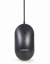 Gembird KBS-UML-01, 3-in-1 backlight desktop set, US layout, Black 4