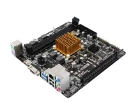BIOSTAR A68N-2100K, MB + CPU onboard: Dual-core AMD E1-6010 1.35GHz, 2xDDR3-1600, AMD Radeon R2 Graphics, support HDCP, VGA, HDMI, 1x PCI-Ex16, 2xSATA3, COM+LPT headers, ALC887 7.1-Ch HDA, 1xGbE LAN, 2xUSB3.2 Gen1, 2xUSB 2.0, mini-ITX 2