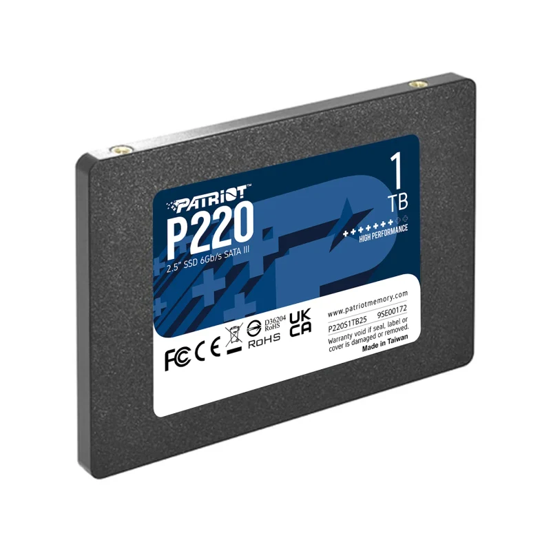 2,5” SSD Patriot P220 1.0TB 2
