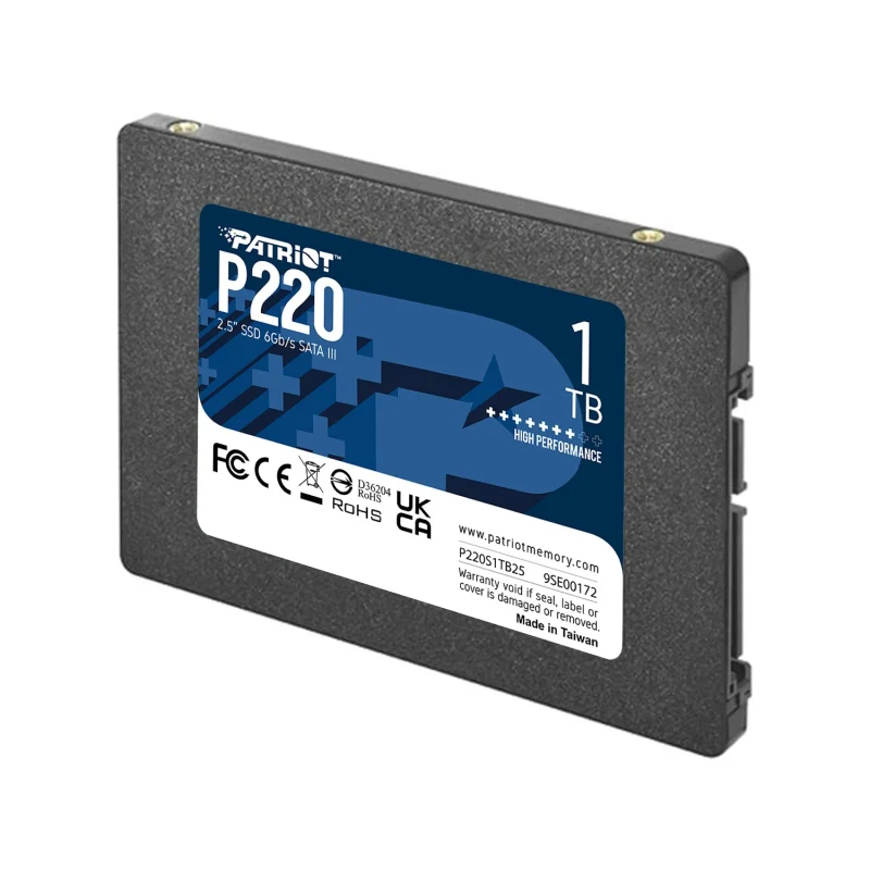 2,5” SSD Patriot P220 1.0TB 3