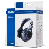 SVEN AP-860V, Stereo headphones with the volume control,  3.5 mm (3 pin) stereo mini-jack, 2.5 m, Black 3