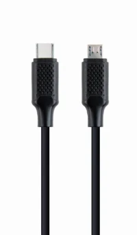 Cable Type-C to micro-USB - 1.5 m - Cablexpert CC-USB2-CMMBM-1.5M, USB Type-C to micro-USB charging & data cable, 1.5 m, Black