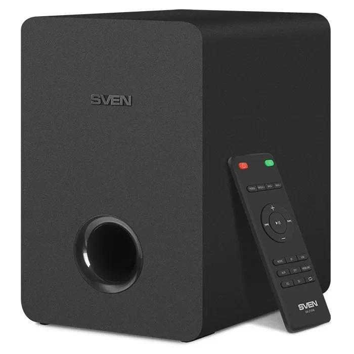 SVEN Soundbar SB-2150A, black (180 W, USB, display, RC, Optical, Bluetooth, wireless subwoofer) 5