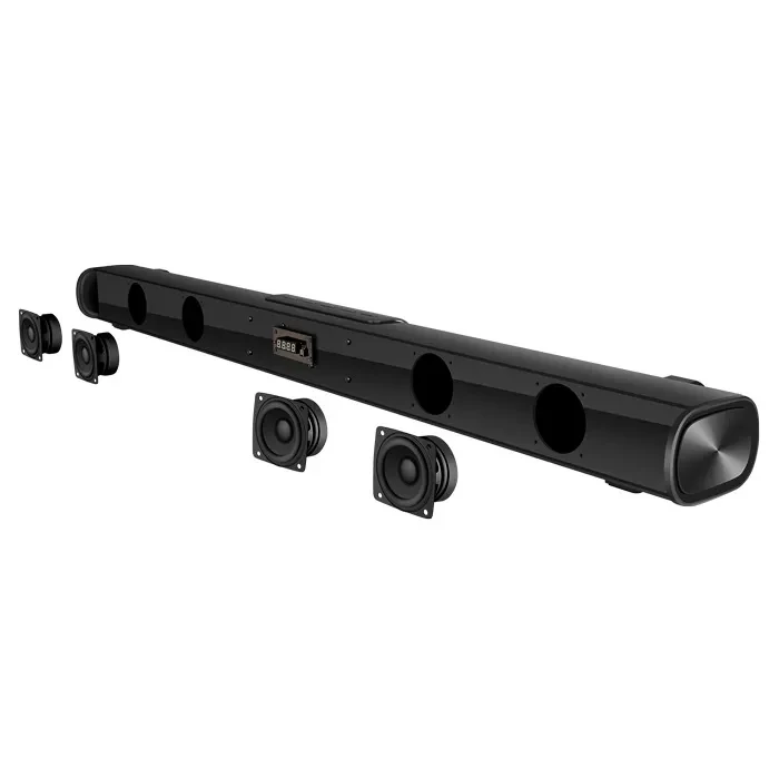 SVEN Soundbar SB-2150A, black (180 W, USB, display, RC, Optical, Bluetooth, wireless subwoofer) 6