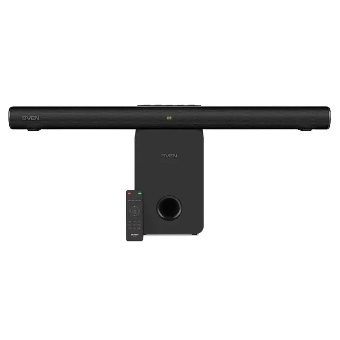 SVEN Soundbar SB-2150A, black (180 W, USB, display, RC, Optical, Bluetooth, wireless subwoofer) 2