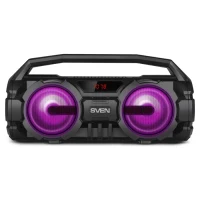 Boxa portabila SVEN PS-415 Black / 12W / Bluetooth / FM tuner / USB / microSD 4