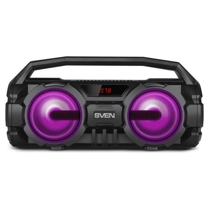 Boxa portabila SVEN PS-415 Black / 12W / Bluetooth / FM tuner / USB / microSD 4