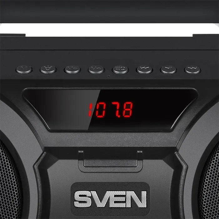 Boxa portabila SVEN PS-415 Black / 12W / Bluetooth / FM tuner / USB / microSD 7