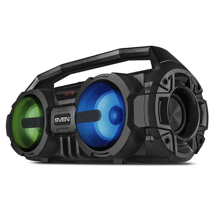 Boxa portabila SVEN PS-415 Black / 12W / Bluetooth / FM tuner / USB / microSD 2