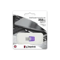 Flash Drive USB-C/A Kingston DataTraveler microDuo 3C / 256GB / 200 MByte/s 3