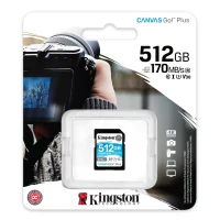 Card de memorie SD 512GBKingston Canvas Go! Plus, 170MB/s