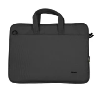 Trust NB bag 16” Bologna, Eco-friendly Slim laptop bag for 16” laptops, (410 x 290mm), Black