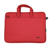 Trust NB bag 16” Bologna, Eco-friendly Slim laptop bag for 16” laptops, (410 x 290mm), Red