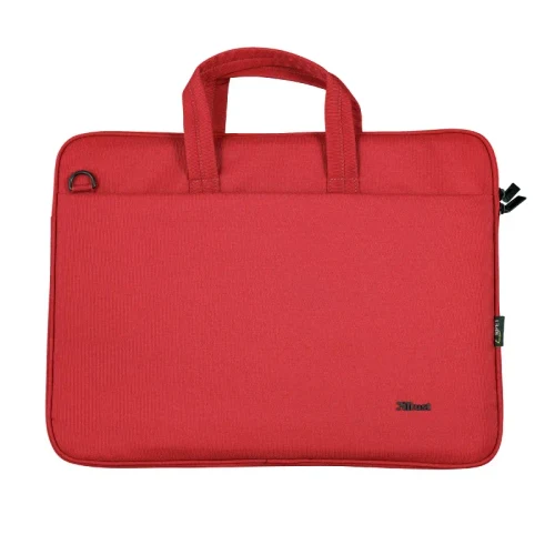 Trust NB bag 16” Bologna, Eco-friendly Slim laptop bag for 16” laptops, (410 x 290mm), Red