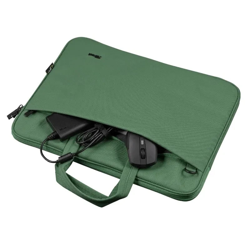 Trust NB bag 16” Bologna, Eco-friendly Slim laptop bag for 16” laptops, (410 x 290mm), Green 6