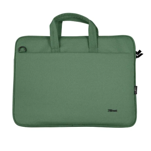 Trust NB bag 16” Bologna, Eco-friendly Slim laptop bag for 16” laptops, (410 x 290mm), Green