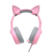 Gaming Headsets Havit H2233d, Wired Analog, Pink 4