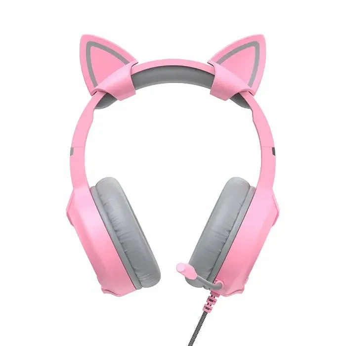 Gaming Headsets Havit H2233d, Wired Analog, Pink 4