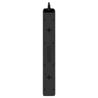 Surge Protector SVEN Optima, 6 Sockets with children protection, 5m, Black