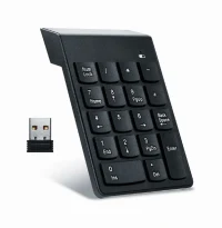 Wireless Keypad Gembird KPD-W-02 / 18 keys / USB / Black 3