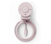 Camera Web Logitech Brio 300 / 1080p / auto light correction / noise-reducing mic / USB-C / Rose 6