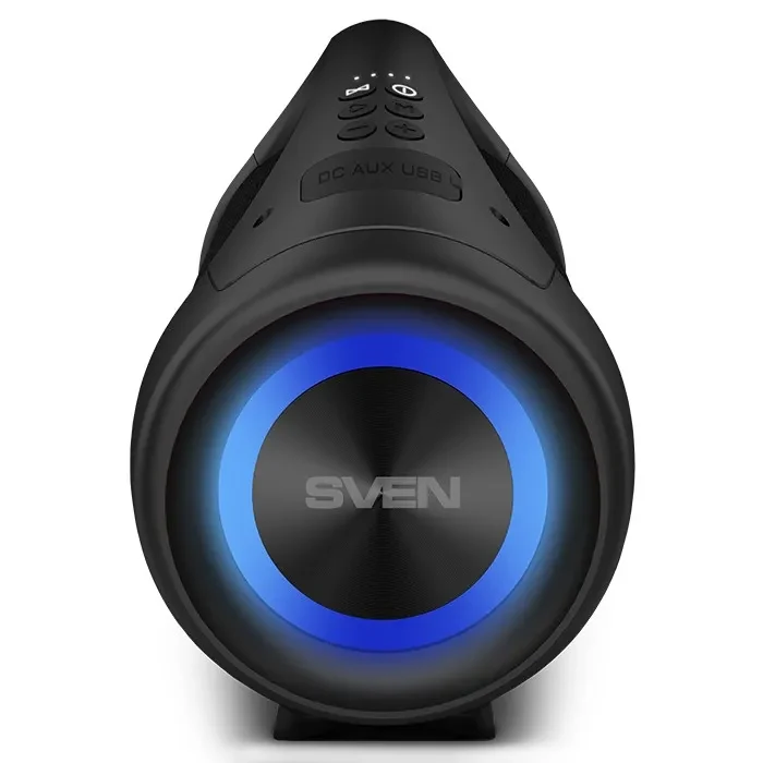 Boxa portabila SVEN PS-370 Black / 40W / Bluetooth / FM tuner / USB / microSD / TWS 4
