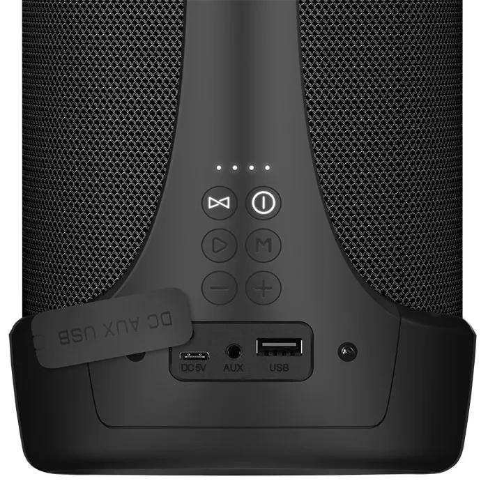 Boxa portabila SVEN PS-370 Black / 40W / Bluetooth / FM tuner / USB / microSD / TWS 10