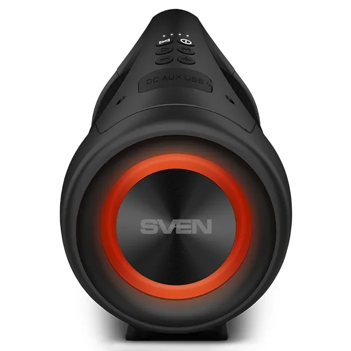 Boxa portabila SVEN PS-370 Black / 40W / Bluetooth / FM tuner / USB / microSD / TWS 3
