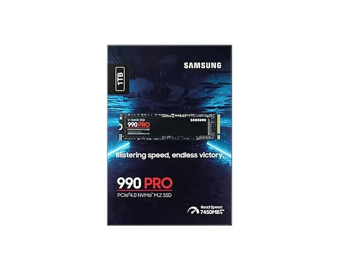 M.2 NVMe SSD Samsung SSD 990 PRO / 1.0TB  / PCIe4.0 x4 / NVMe2.0 5
