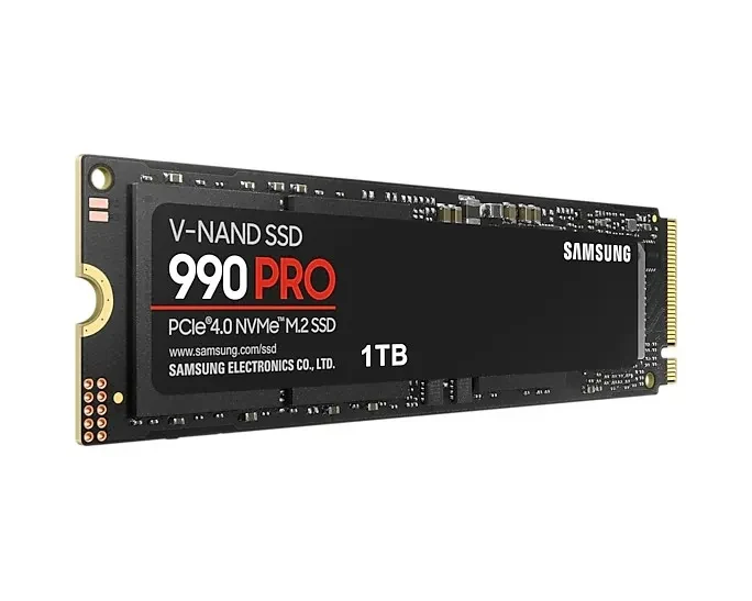 M.2 NVMe SSD Samsung SSD 990 PRO / 1.0TB  / PCIe4.0 x4 / NVMe2.0 2