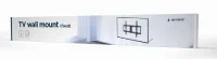 TV-Wall Mount for 37-80”- Gembird ”WM-80F-01”, Fixed, max. 70 kg, Distance TV to Wall: 29 mm, max. VESA 600 x 400, Black 3